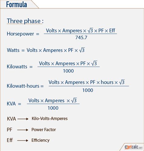 The resistance of a circuit is indicated with an R in both Ohms Law E I R, or V A R and Watts Power Law P I2 R, or P A2 R. . 3 phase power calculation formula pdf